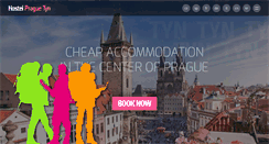 Desktop Screenshot of hostelpraguetyn.com